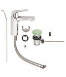 Змішувач для раковини M-розміру Grohe Eurosmart Cosmopolitan (23325000) фото - 2