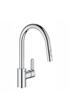 Змішувач для кухні з висувним виливом Grohe Eurostyle Cosmopolitan (31482003)