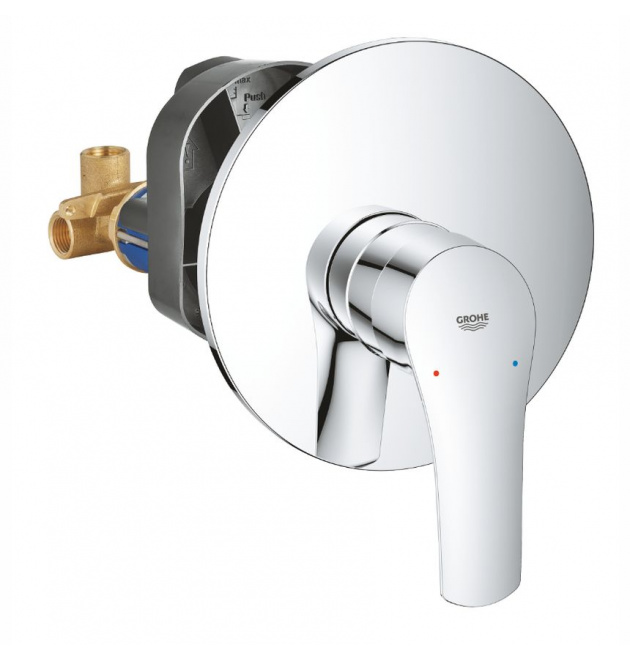 Змішувач для душу прихованого монтажу Grohe Eurosmart New з 1 виходом (33556003) фото - 1