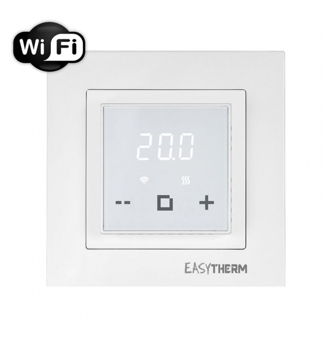 Терморегулятор EasyTherm ET-40 wi-fi білий програматор фото - 1