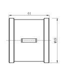 Муфта SD Forte 1″ 1/4 ВВ SF35632 фото - 2