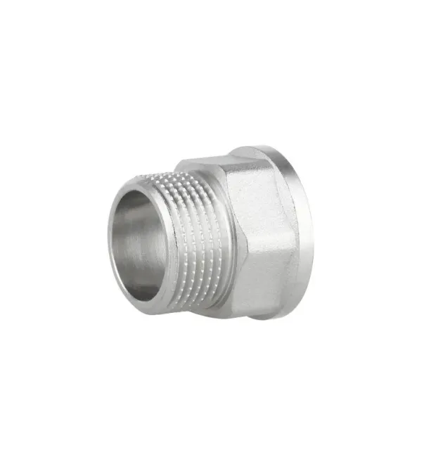 Перехідник Forte 3/4″ВЗ нікельований SF3602020 Thermo Alliance фото - 1