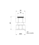 Thermo Alliance Standart Переходник 16х1/2