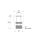 Thermo Alliance Standart Переходник 20х1/2