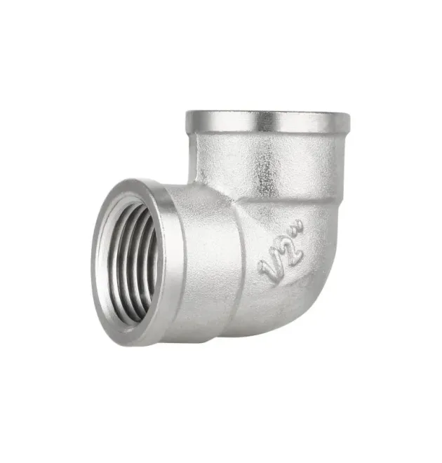 Кут Forte 1/2″ВВ нікельований SF36815 Thermo Alliance фото - 1