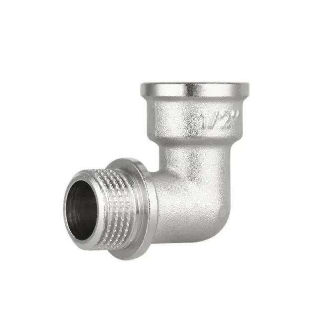 Кут Forte 1/2″ВЗ нікельований SF37215 Thermo Alliance фото - 1
