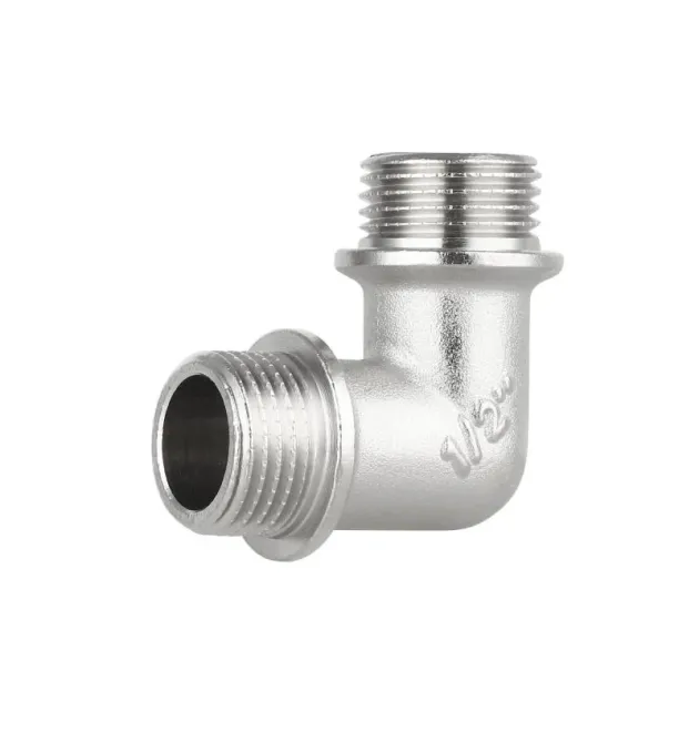 Кут Forte 1/2″ЗЗ нікельований SF37315 Thermo Alliance фото - 1