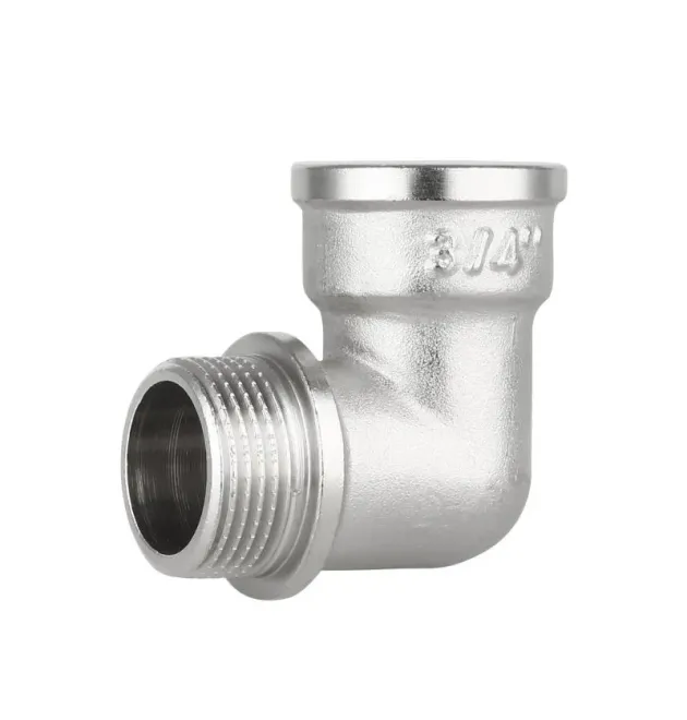 Кут Forte 3/4″ВЗ нікельований SF37220 Thermo Alliance фото - 1
