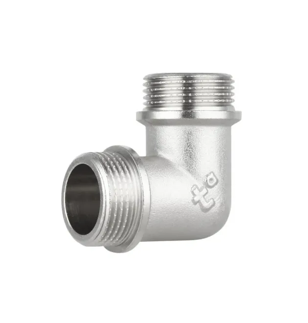 Кут Forte 3/4″ЗЗ нікельований SF37320 Thermo Alliance фото - 1
