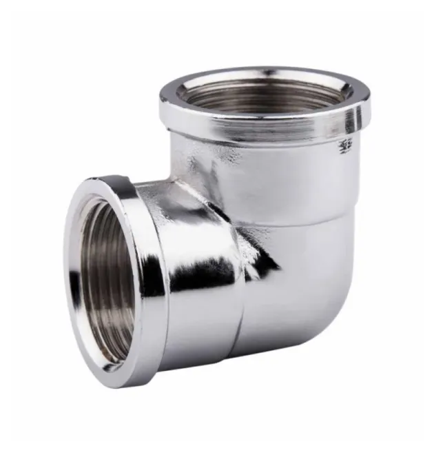 Кут хромований Forte 1/2″ВВ SF368H15 Thermo Alliance фото - 1