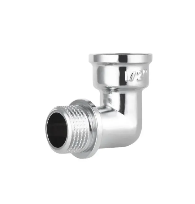 Кут хромований Forte 1/2″ВЗ SF372H15 Thermo Alliance фото - 1