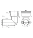 Кут хромований Forte 1/2″ВЗ SF372H15 Thermo Alliance фото - 2