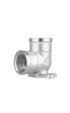 Кут настінний Forte 1/2″ВВ нікельований SF37115 Thermo Alliance