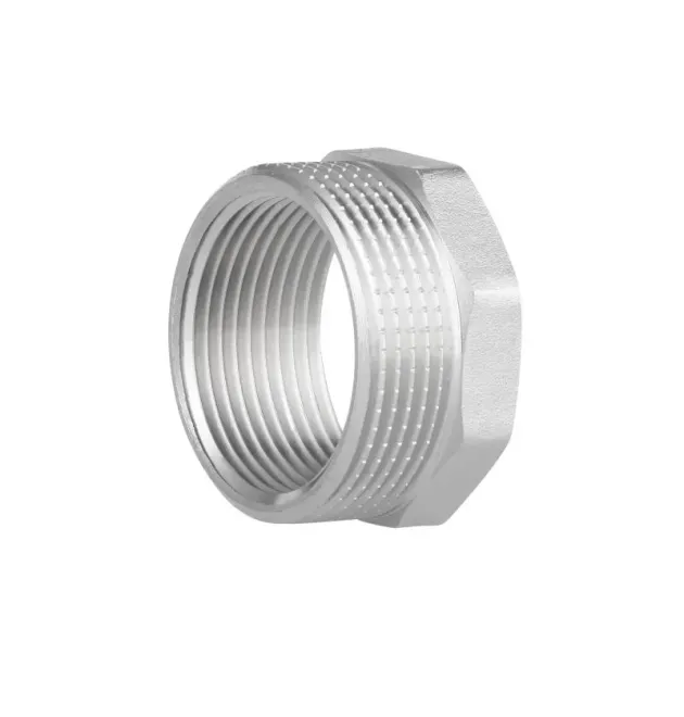 Футорка Forte 1 1/2″Зх1 1/4″В нікельована SF3744032 Thermo Alliance фото - 1