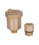 Автоматический воздухоотводчик Thermo Alliance Standart 1/2″Н с запорным клапаном — фото 3