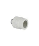 Муфта PPR Blue Ocean 25×1/2″ із зовнішньою різьбою для поліпропіленових труб — фото 3