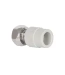 Муфта PPR Blue Ocean 20×3/4″ ВР с накидной гайкой и латунным штоком для полипропиленовых труб — фото 3