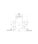 Обратный клапан лепестковый Thermo Alliance Standart 1 1/2″ВВ низкого давления — фото 2