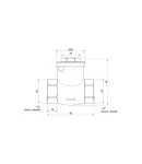 Зворотний клапан пелюстковий Thermo Alliance Standart 1/2″ВВ низького тиску — фото 2