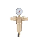 Самопромывной фильтр ICMA №751 с манометром, 1″ x 1″, для закрытых систем, с накидной гайкой — фото 3
