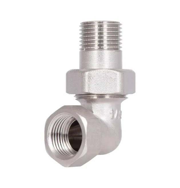 Згін-американка Forte 1/2″ВЗ нікельований, кутовий SF191W15 Thermo Alliance фото - 1