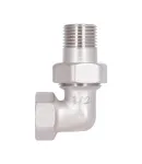 Згін-американка Forte 1/2″ВЗ нікельований, кутовий SF191W15 Thermo Alliance фото - 3