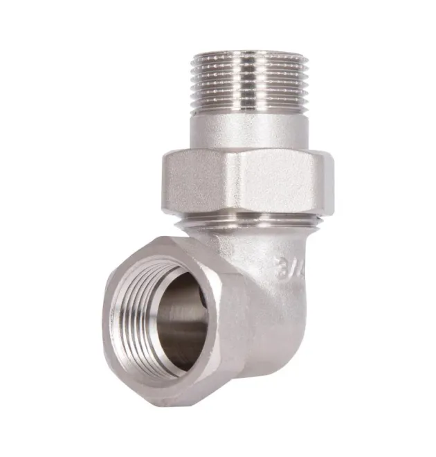 Згін-американка Forte 3/4″ВЗ нікельований, кутовий SF191W20 Thermo Alliance фото - 1