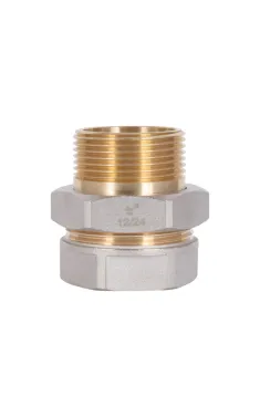 Thermo Alliance Base Сгон-американка 1 1/4″ВН никель, прямой SD190W32