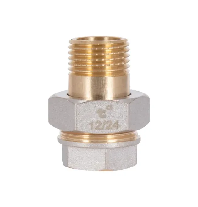 Thermo Alliance Base Сгон-американка 1/2″ВН никель, прямой SD190W15 фото - 1