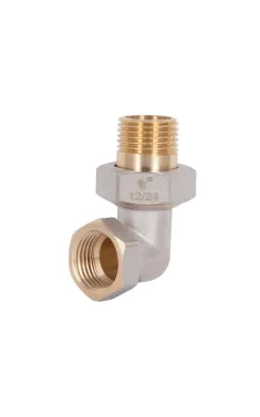 Thermo Alliance Base Сгон-американка 1/2″ВН никель угловой SD191W15