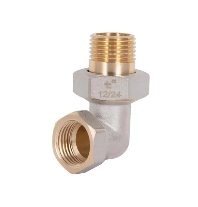 Thermo Alliance Base Сгон-американка 1/2″ВН никель угловой SD191W15 фото - 1