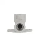 Кутник поліпропіленовий PPR 90° 25×1/2″ із внутрішньою різьбою, настінний, з кріпленням Blue Ocean — фото 5