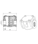Фільтр для газу Thermo Alliance Standart 3/4″ В, алюмінієвий, для труб — фото 2