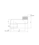 Icma Эксцентрик радиаторный 1/2″х4 №720 82720CS06 фото - 2