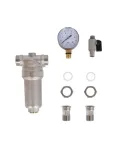 Самопромивний фільтр тонкого очищення Thermo Alliance Standart 1/2″ ЗЗ з манометром, нікельований — фото 6