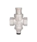 Поршневий редуктор тиску води Thermo Alliance Standart 3/4″ × 3/4″, посилений, латунний, нікельований, PN16 — фото 4