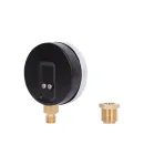 Термоманометр Thermo Alliance Standart d80 мм, 1/2″ із нижнім підключенням, 0–6 бар, 0–120 °С — фото 8
