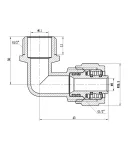 Thermo Alliance Forte Угол разборной 16х1/2