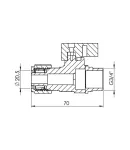 Thermo Alliance Forte Кран шаровой 3/4