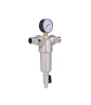 Самопромивний фільтр тонкого очищення Thermo Alliance Standart 3/4″ ЗЗ з манометром, нікельований — фото 3