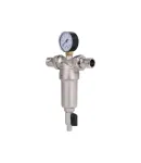 Самопромивний фільтр тонкого очищення Thermo Alliance Standart 3/4″ ЗЗ з манометром, нікельований — фото 4