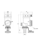 Зливна група Thermo Alliance Standart 1″З для колектора теплої підлоги з повітровідвідником — фото 2