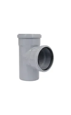 Трійник поліпропіленовий 90° 110х110х110 (2 гум.) для каналіз. труб TA Sewage