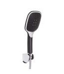 Змішувач для ванни Qtap Grand (з душовим гарнітуром) QTGRABCR006 Chrome/Black фото - 5