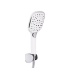 Змішувач для ванни Qtap Grand (з душовим гарнітуром) QTGRAWCR006 Chrome/White фото - 5