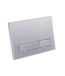 Комплект: Qtap Nest ST Инсталляция для унитаза 4 в 1 (Клавиша смыва 150x220x13 мм, Satin, линейная) фото - 5