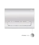 Комплект: Qtap Nest ST Інсталяція для унітазу 4 в 1 (Клавіша змиву 150x220x13 мм, Chrome, лінійна) фото - 6