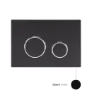 Комплект: Qtap Nest ST Инсталляция для унитаза 4 в 1 (Клавиша смыва 150x220x13 мм, Matt Black, круглая) фото - 6