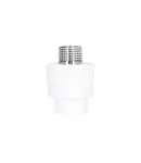 Муфта PPR Blue Ocean 20×1/2″ НР с наружной резьбой для полипропиленовых труб, белая — фото 4