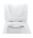 Готовое решение Qtap для ванной комнаты: подвесной унитаз  Swan Rimless 520х360х320 + комплект инсталляции Nest 4 в 1 (квадратная клавиша Satin) фото - 7